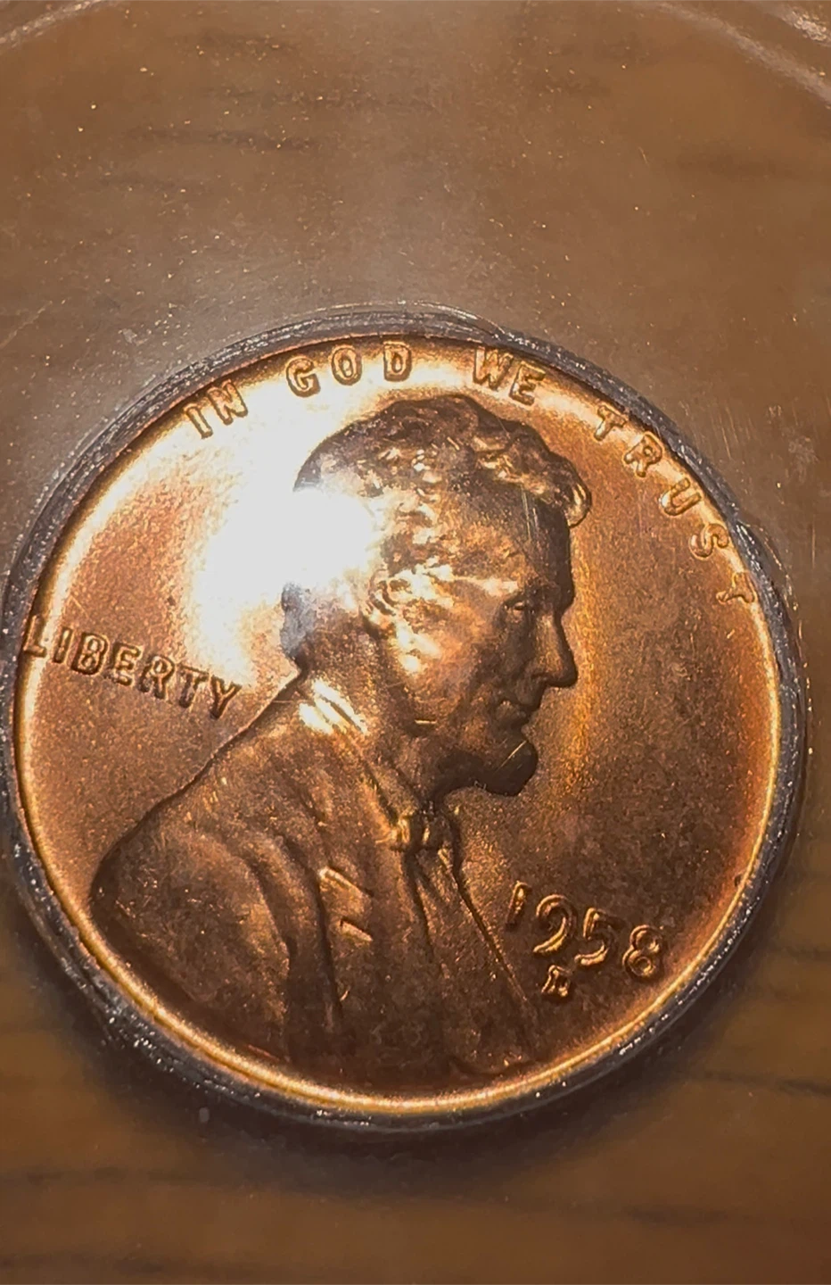 1958 Lincoln Wheat Penny - MS66 RD - photo 3