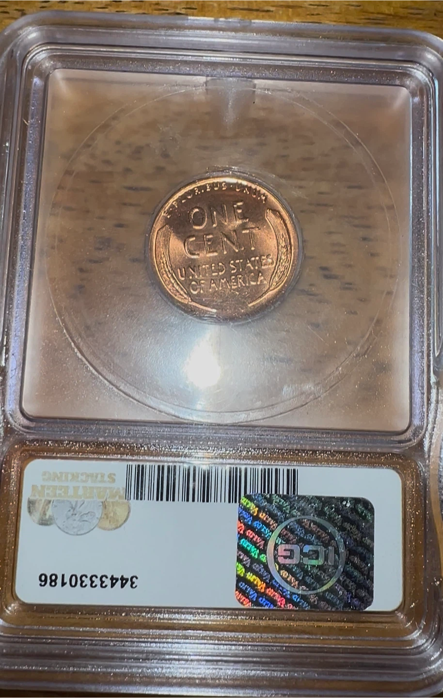 1958 Lincoln Wheat Penny - MS66 RD - photo 5