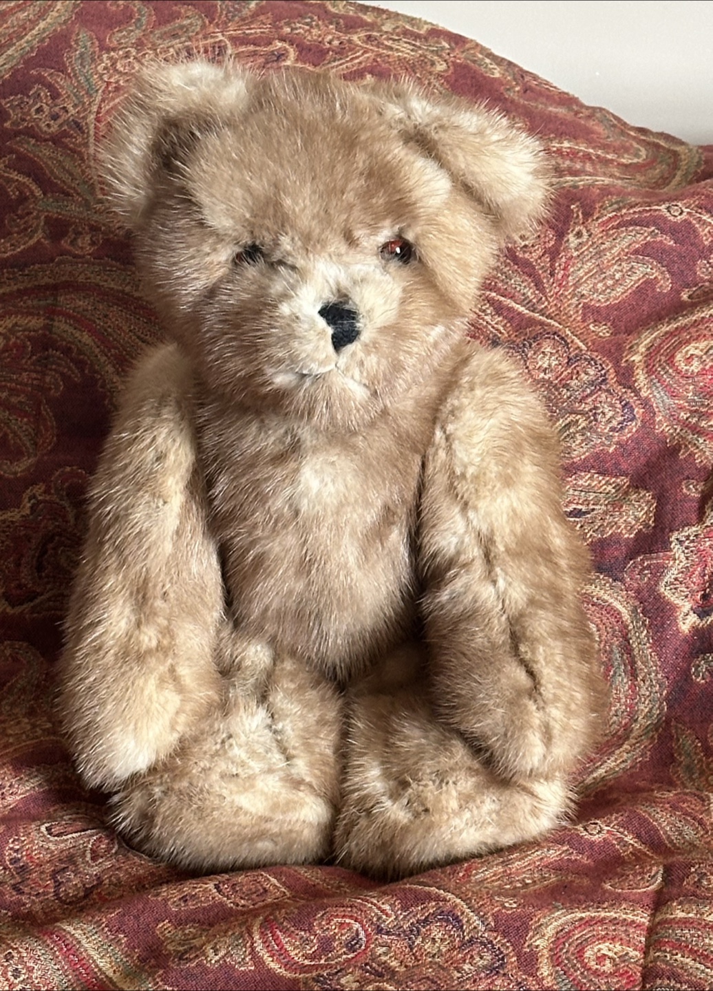 JET KEN Mink  Teddy Bear