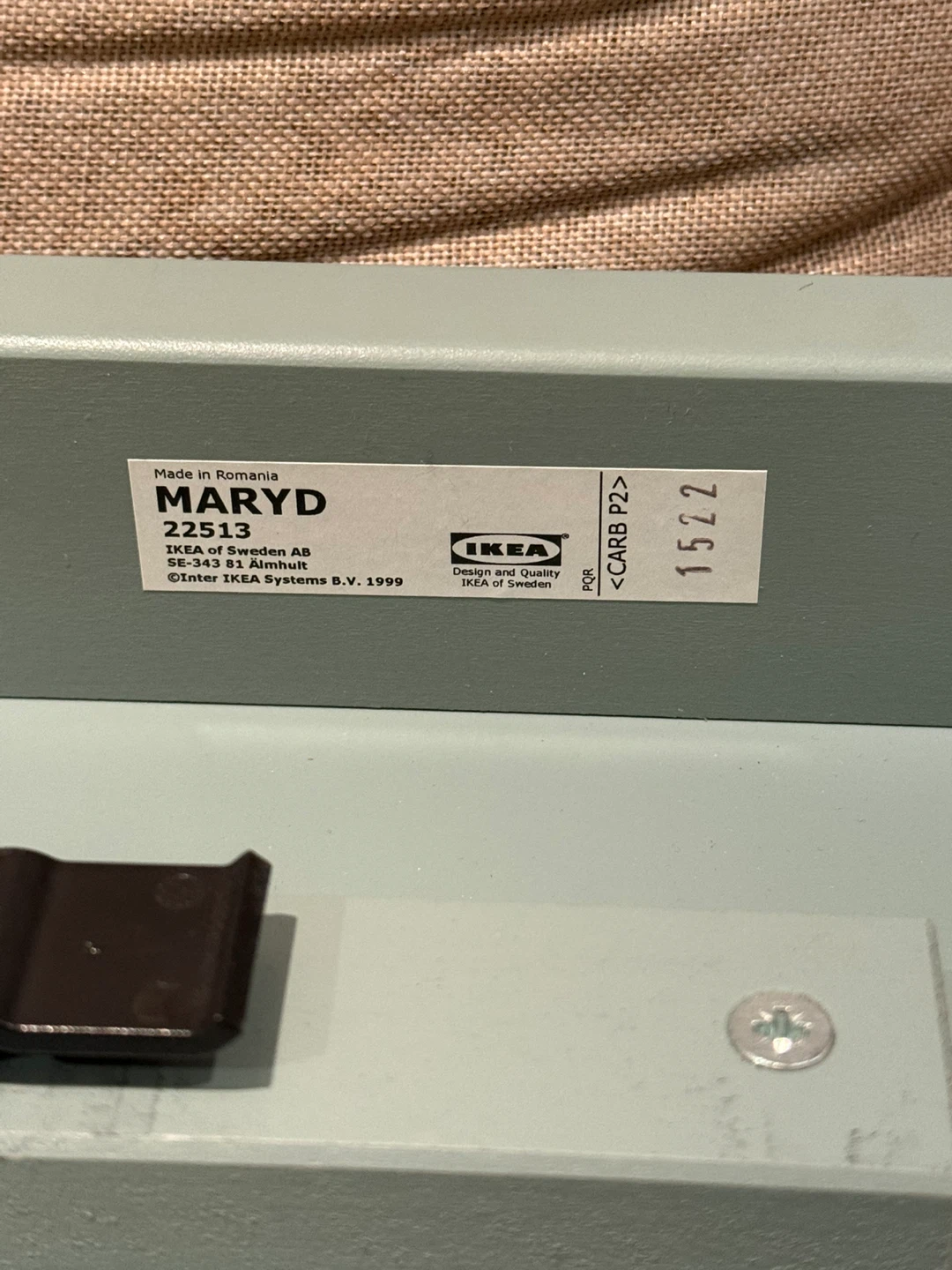IKEA MARYD Tray Table – Light Teal - photo 2