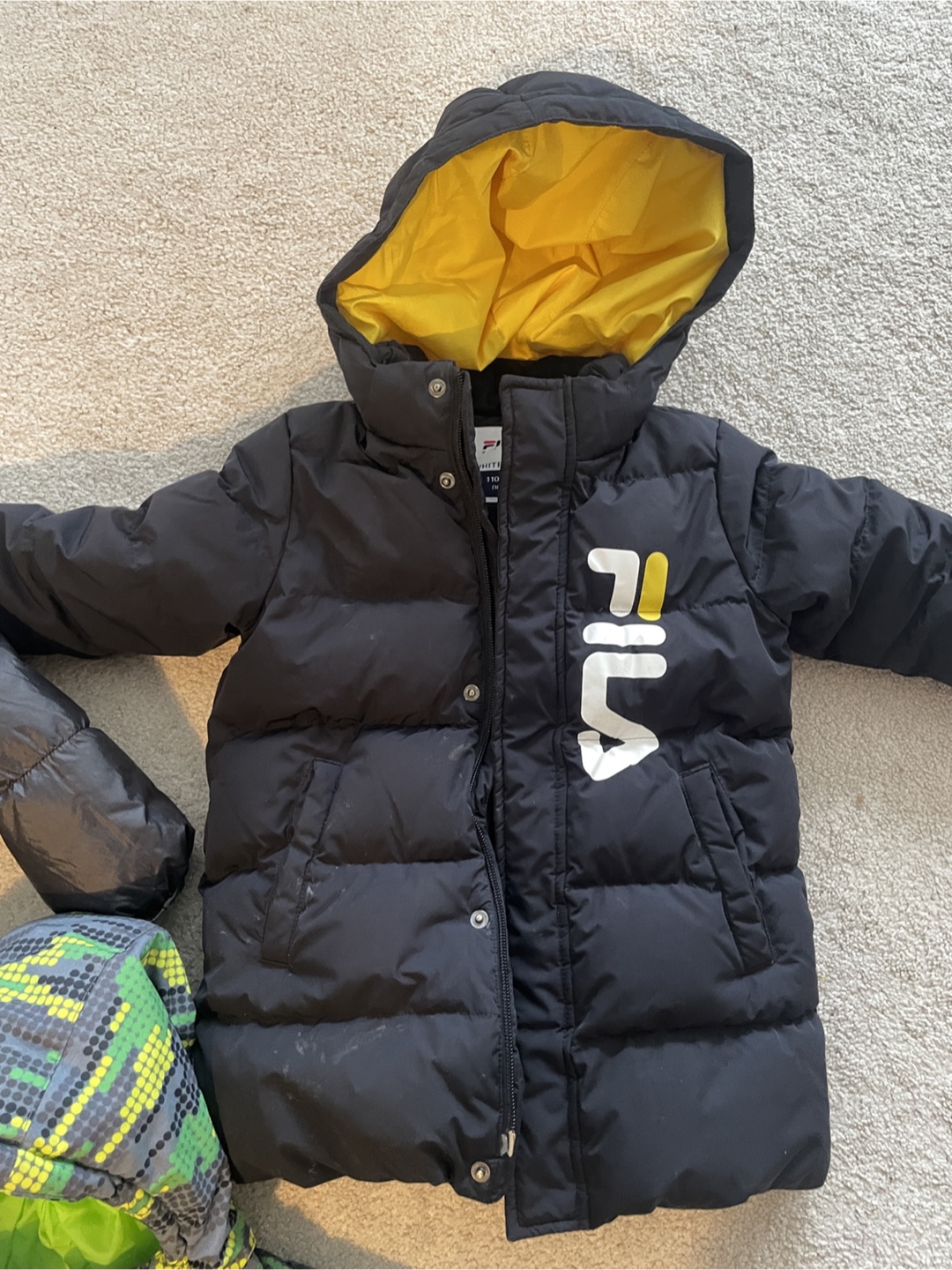 Kids Winter Jackets Bundle - Fila, Columbia & Black Puffer - photo 2