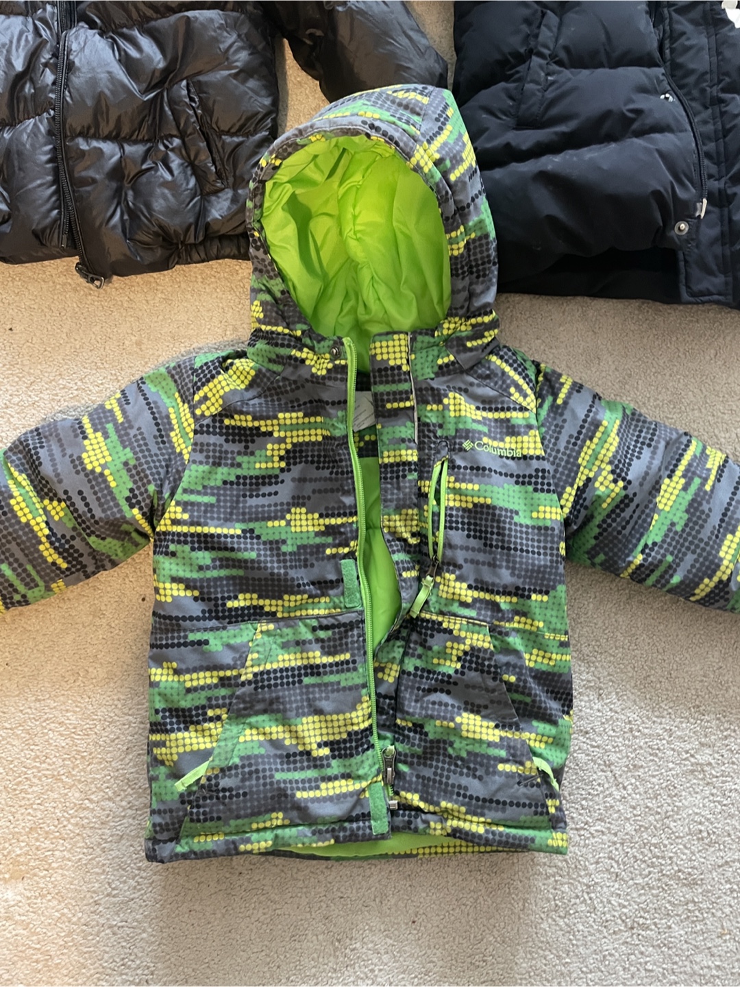 Kids Winter Jackets Bundle - Fila, Columbia & Black Puffer - photo 4