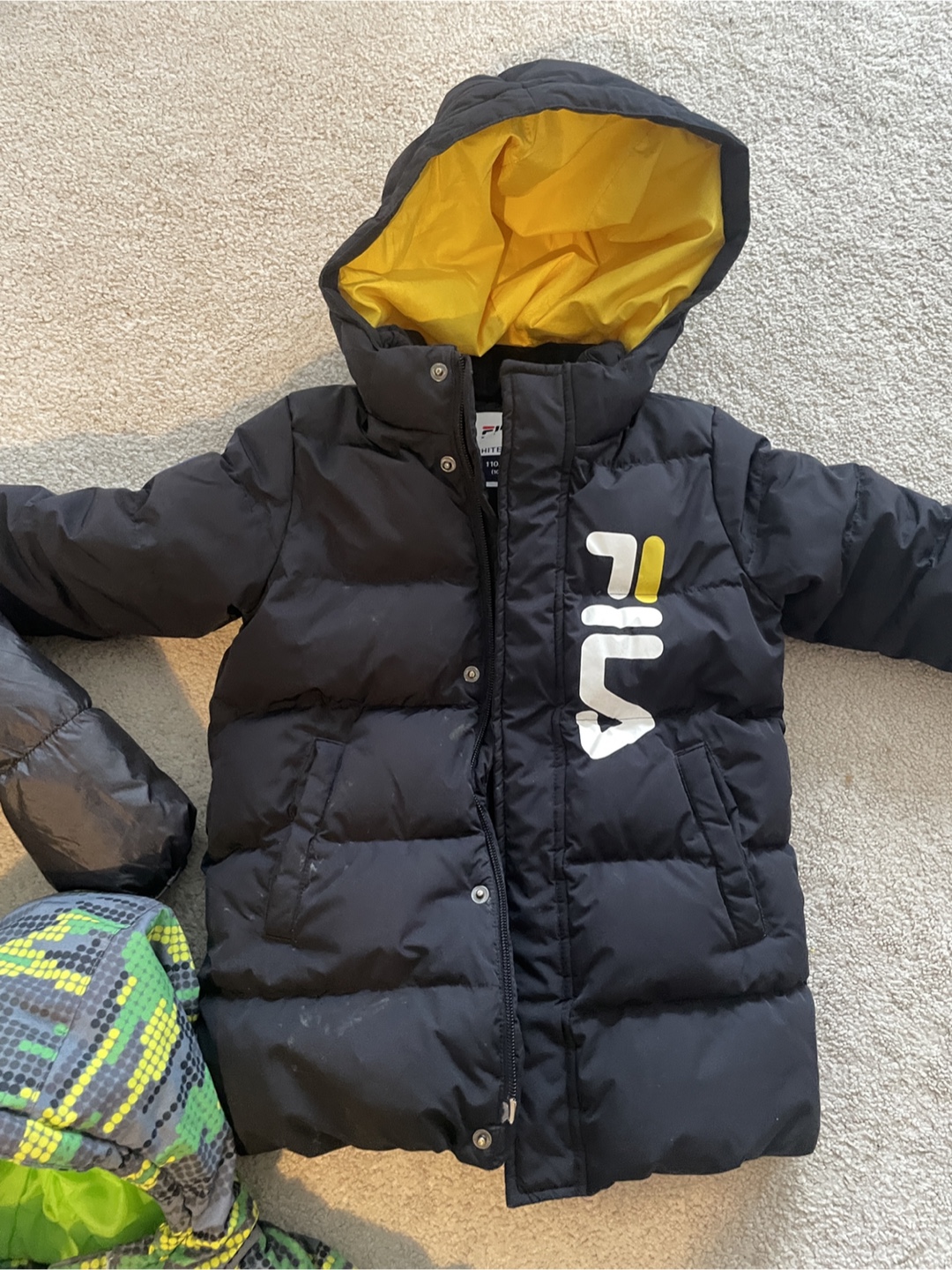 Kids Winter Jackets Bundle - Fila, Columbia & Black Puffer - photo 3