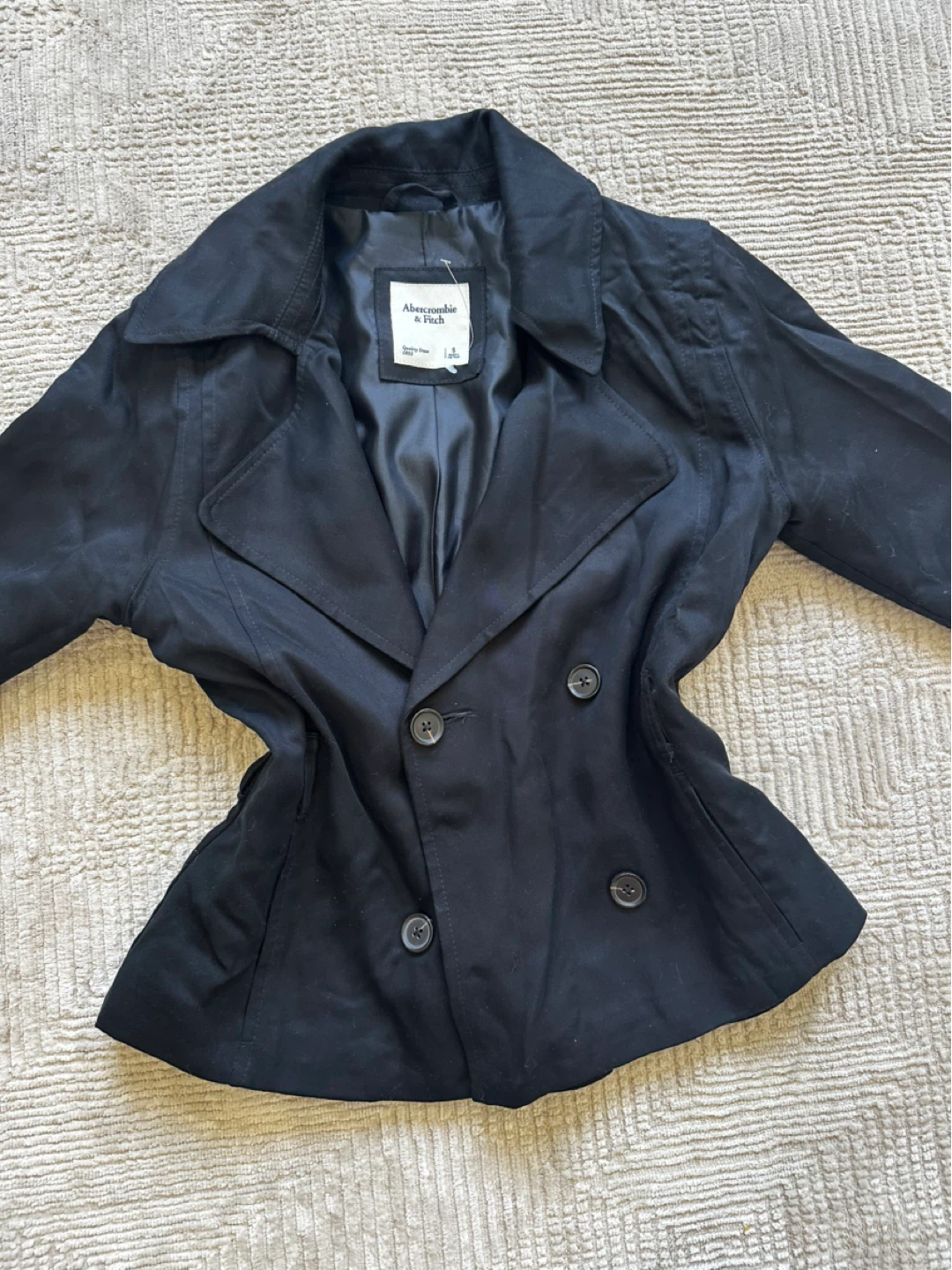 Abercrombie & Fitch Double-Breasted Jacket