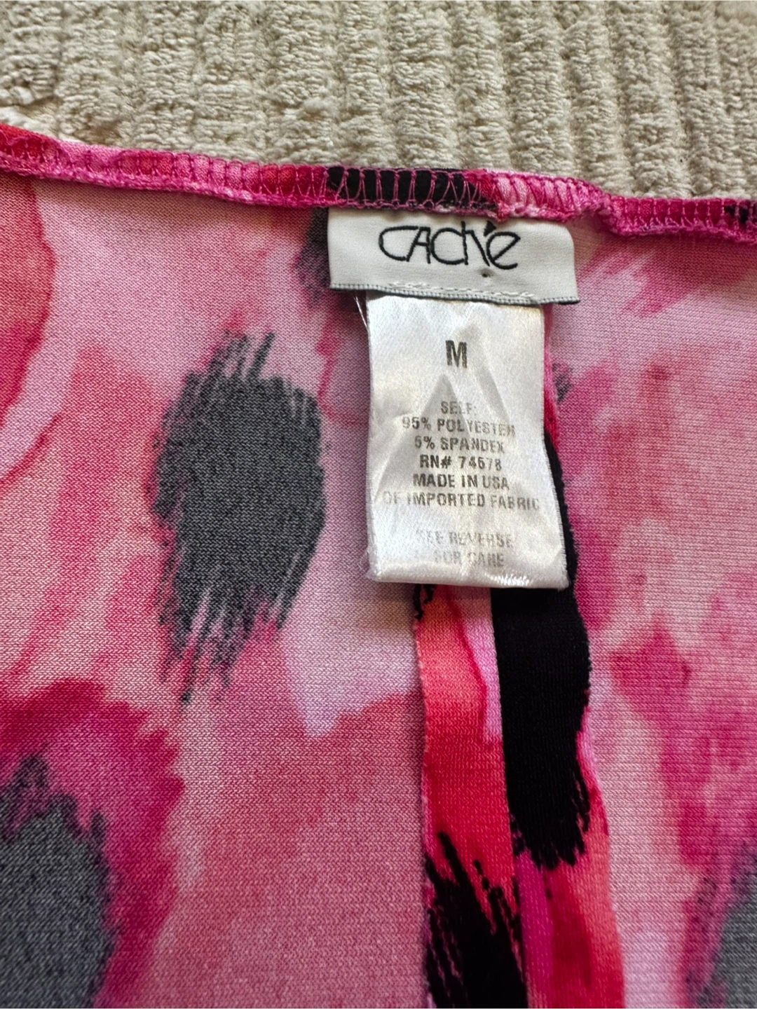 Cache Wrap Dress Size M - photo 3