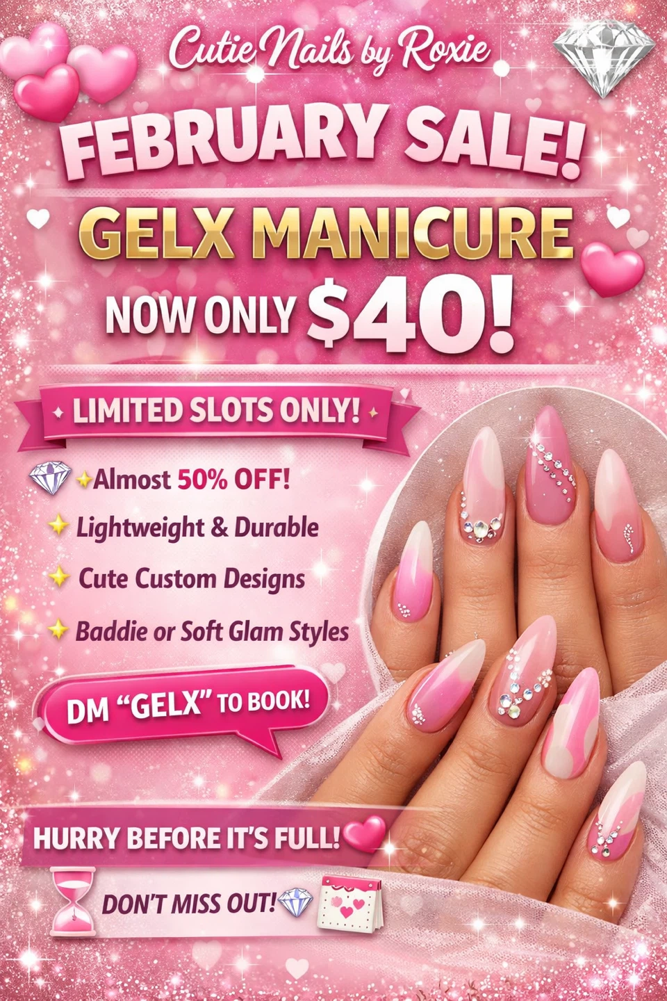 Cutie Nails by Roxie GelX Manicure Service
