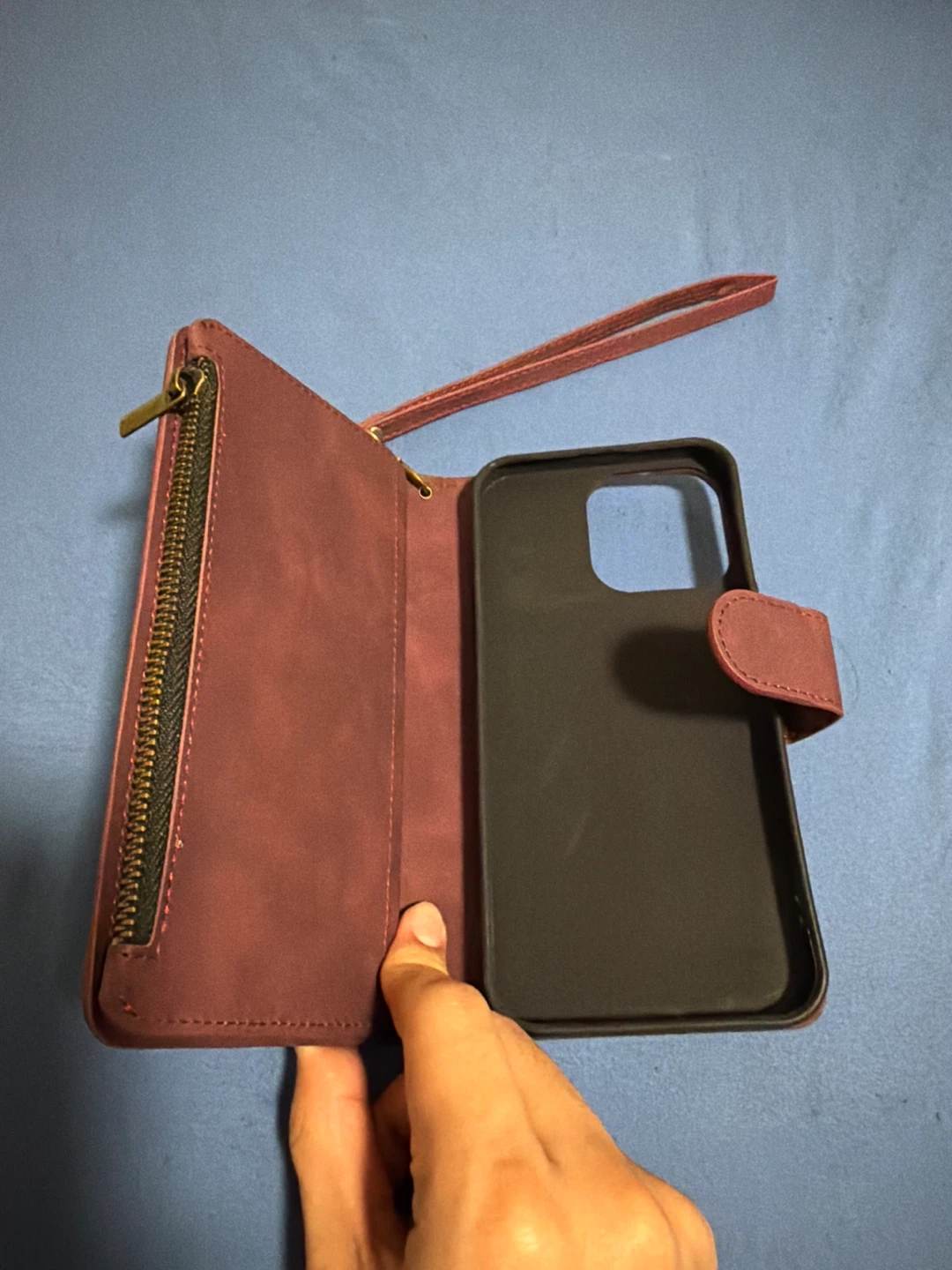 iPhone 15 pro max Wallet Cases with Wrist Strap - photo 2