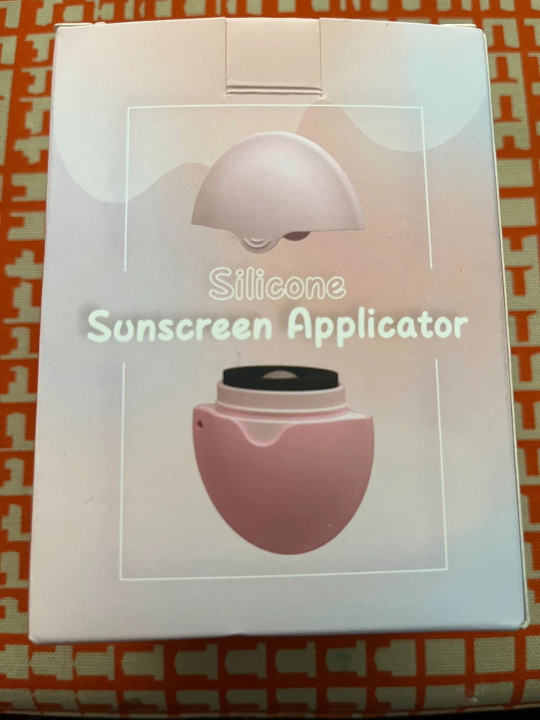 Silicone Sunscreen Applicator - Pink