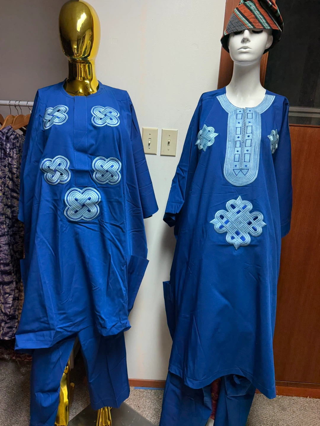 African Kaftan Agbada Set - photo 5
