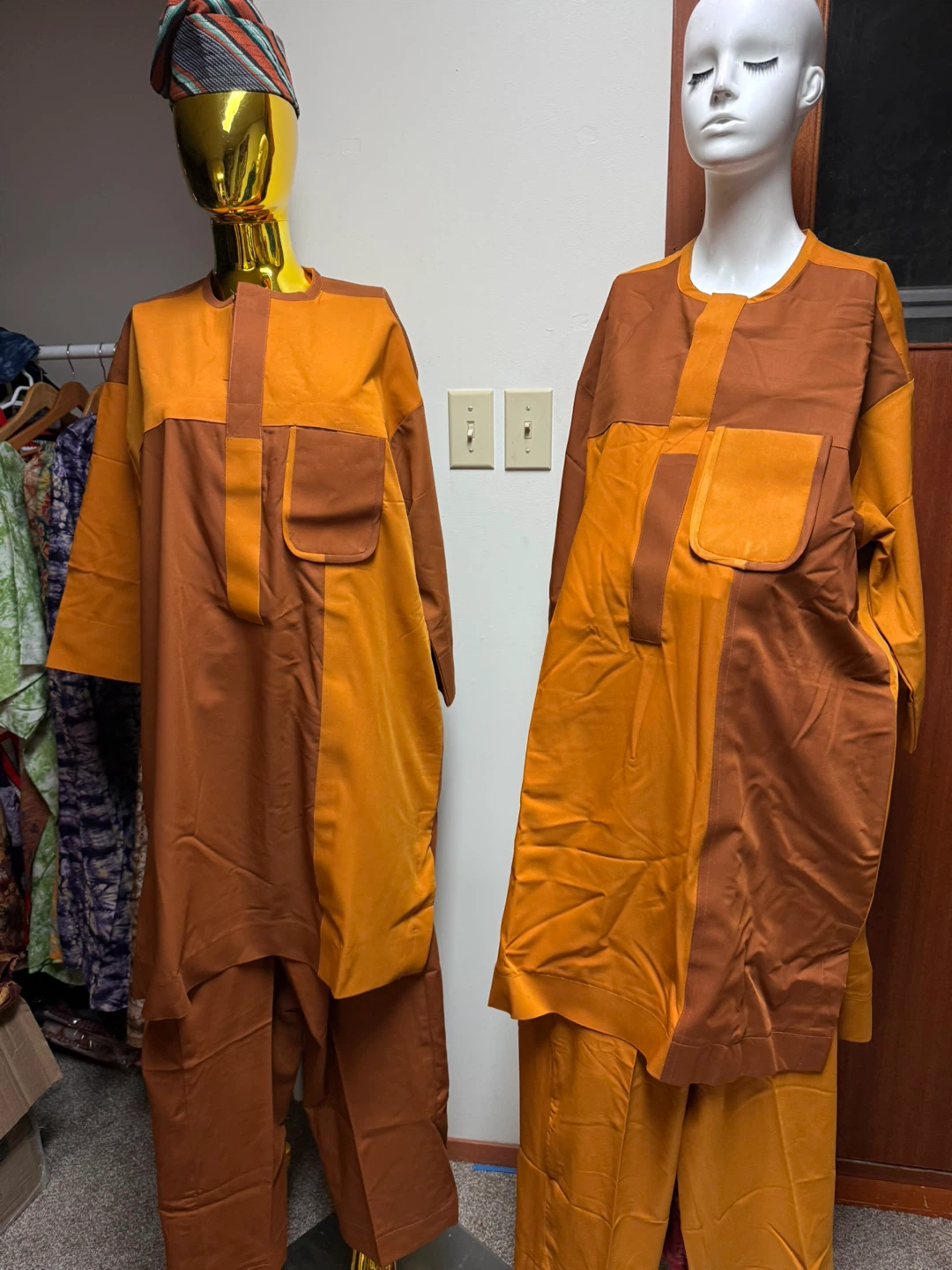 African Kaftan Agbada Set - photo 2