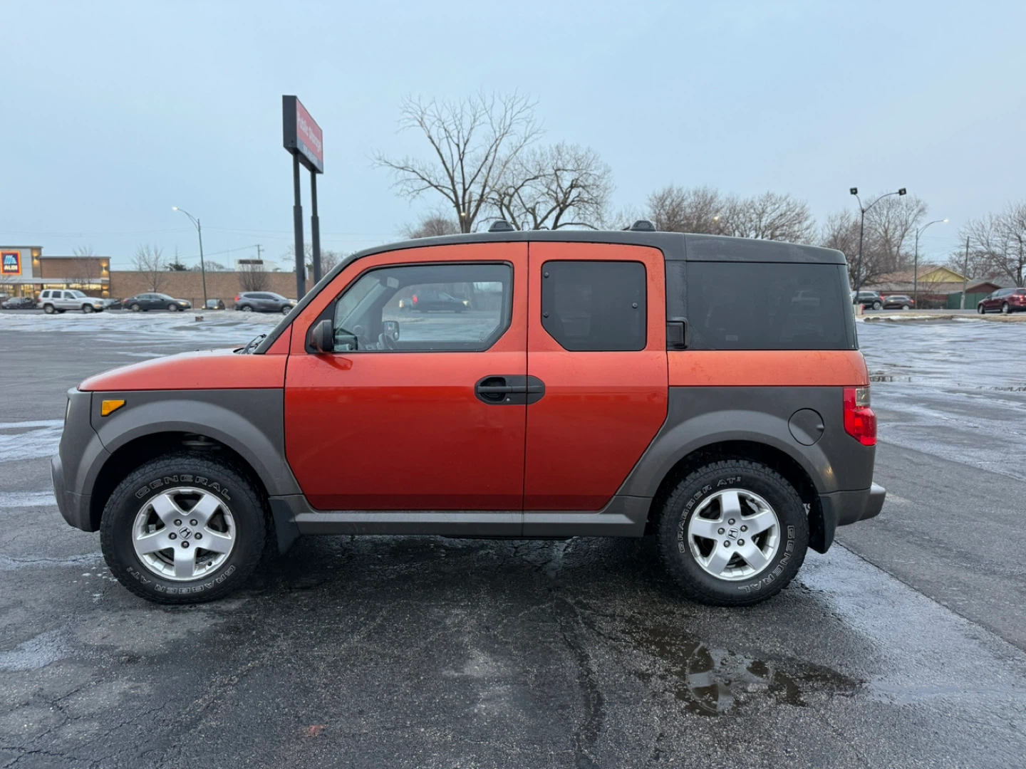 Honda Element Orange SUV