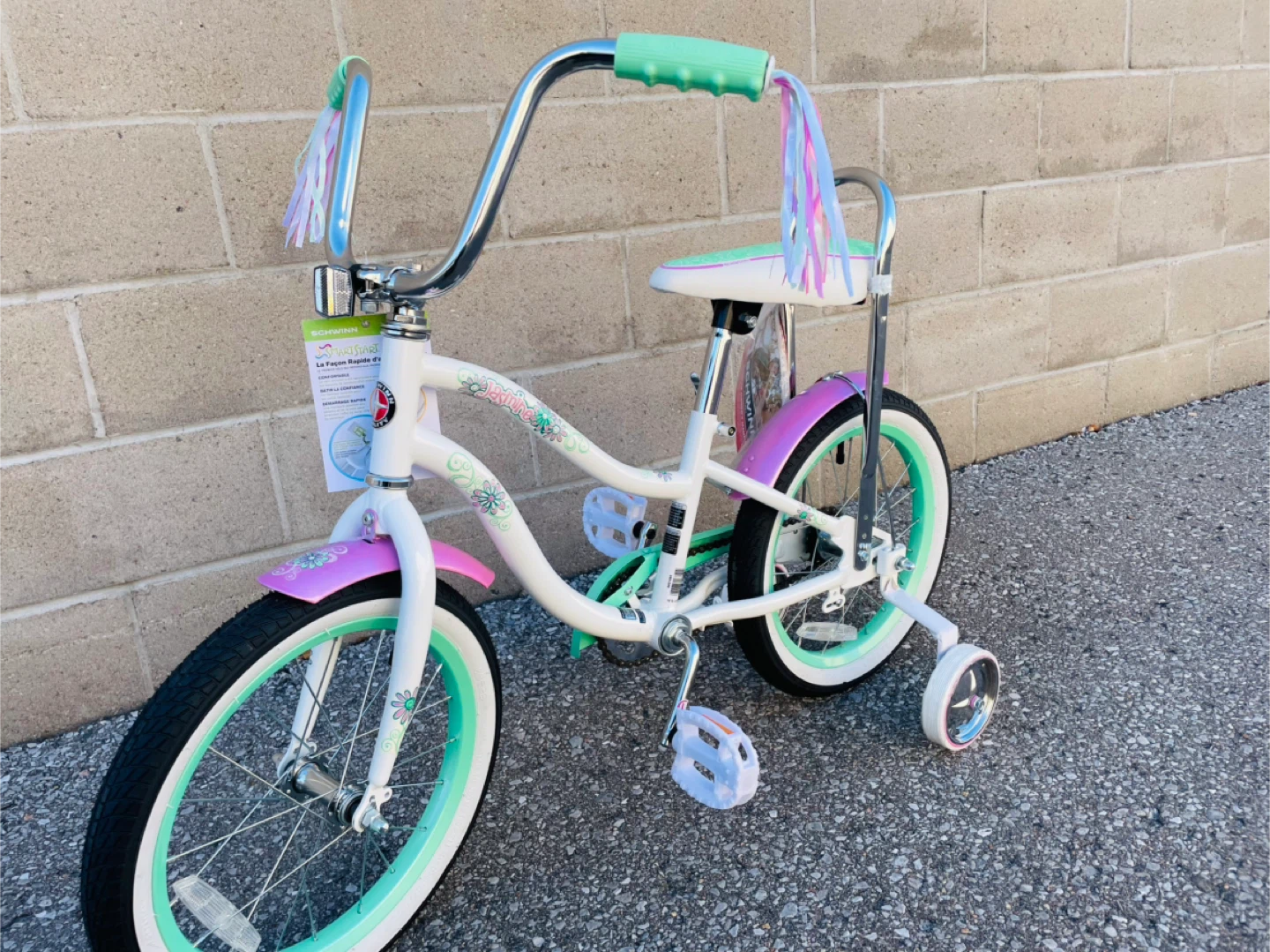 Schwinn 16” Girls Training Wheel Bike BRAND NEW IN BOX - photo 4
