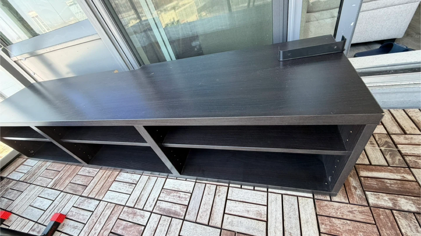 Black Entertainment Unit / Shelf
