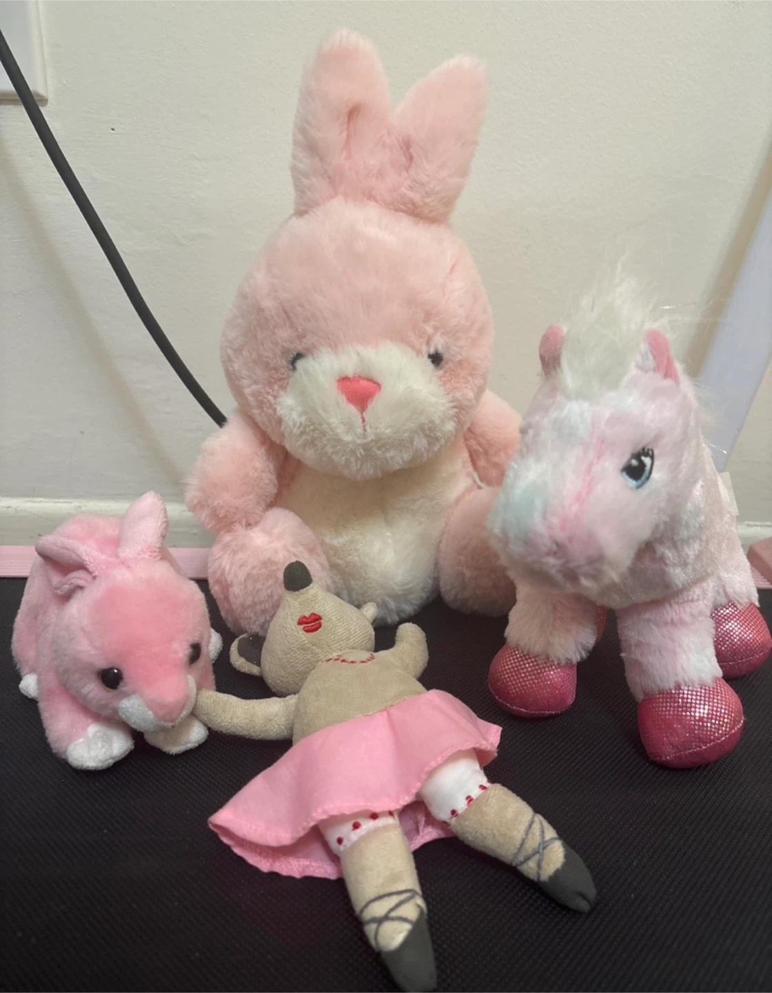Bundle of Pink Plush Toys