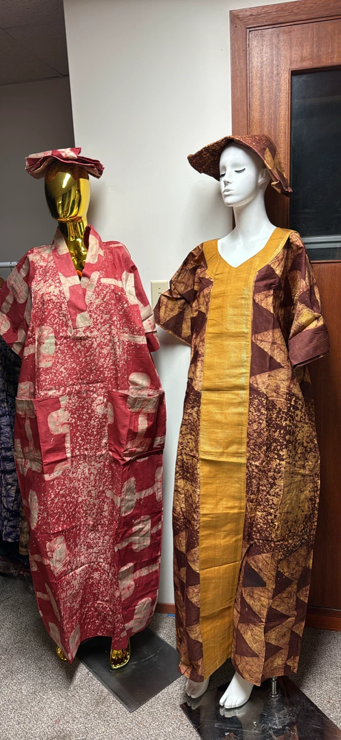 Women's African Print Kaftan Dresses