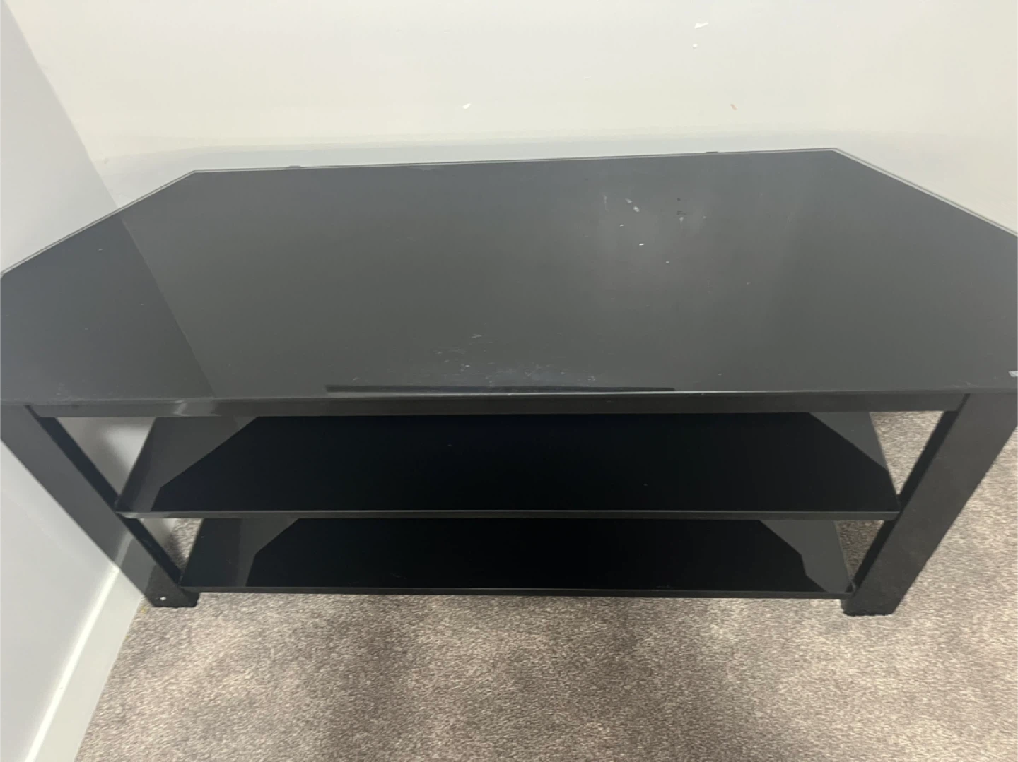 Black media console - photo 2