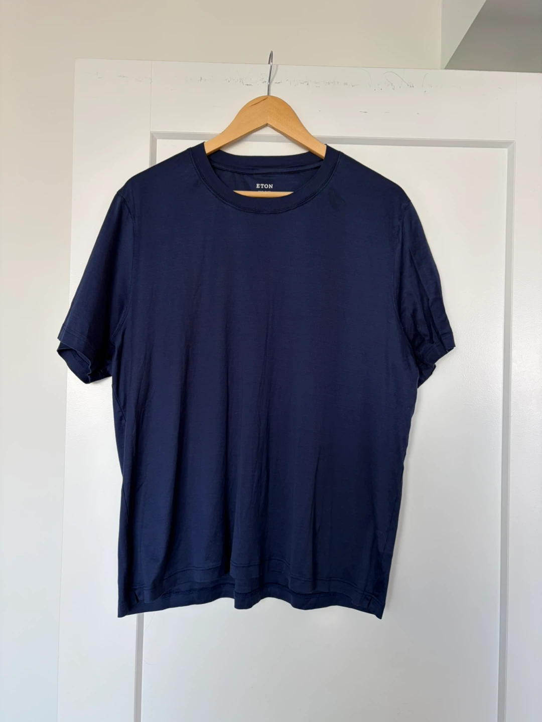 Eton Slim Fit T-Shirt - Navy, 2XL