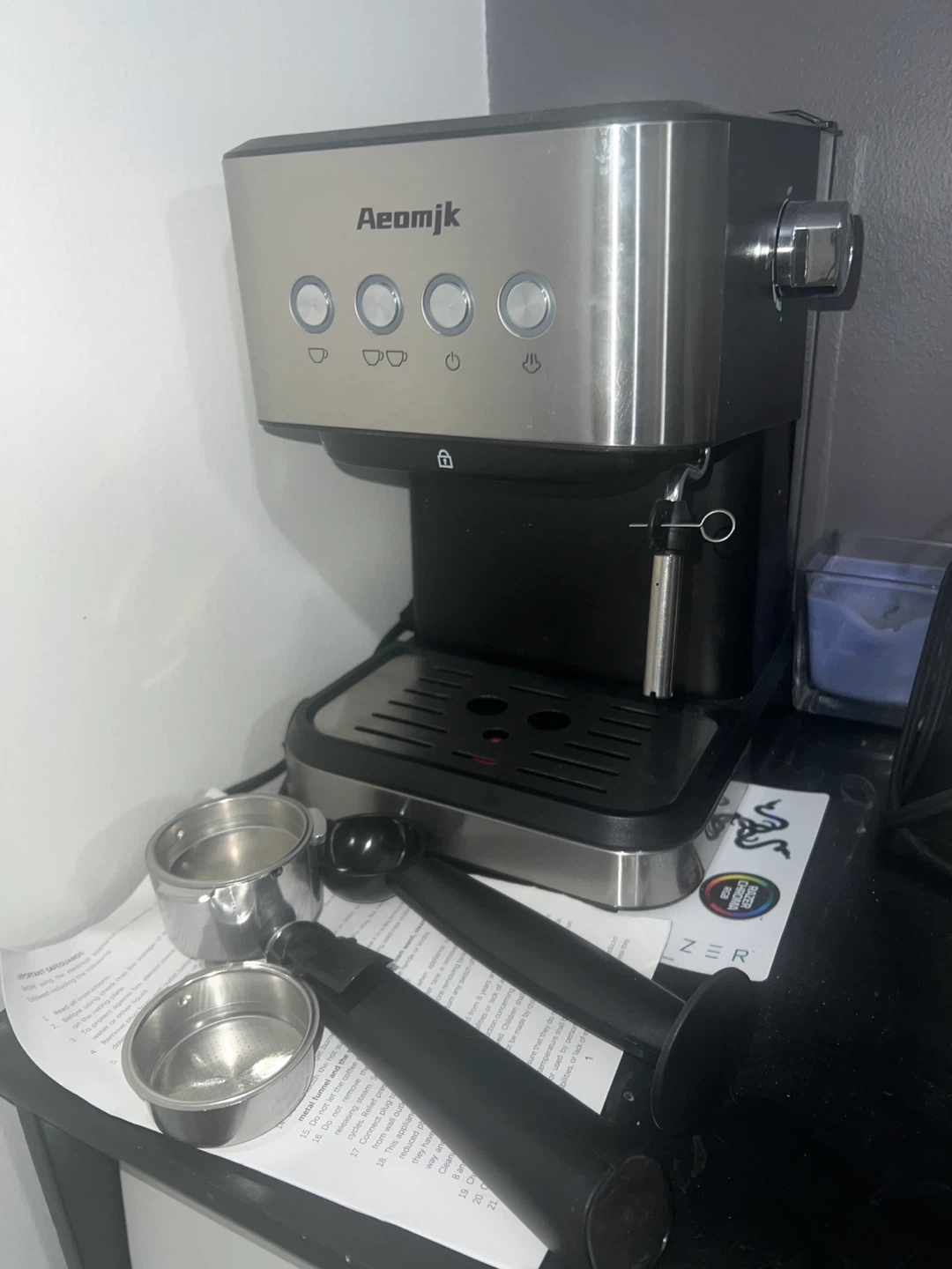 Aeomjk Espresso Machine