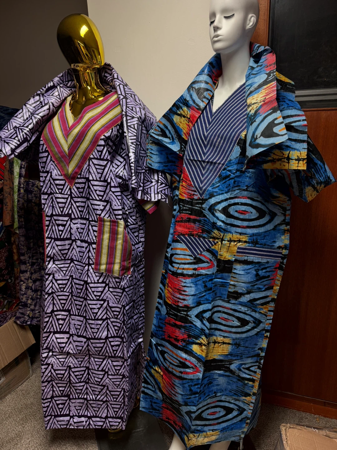 Batik Kaftan Maxi Dress - Various Prints - photo 2