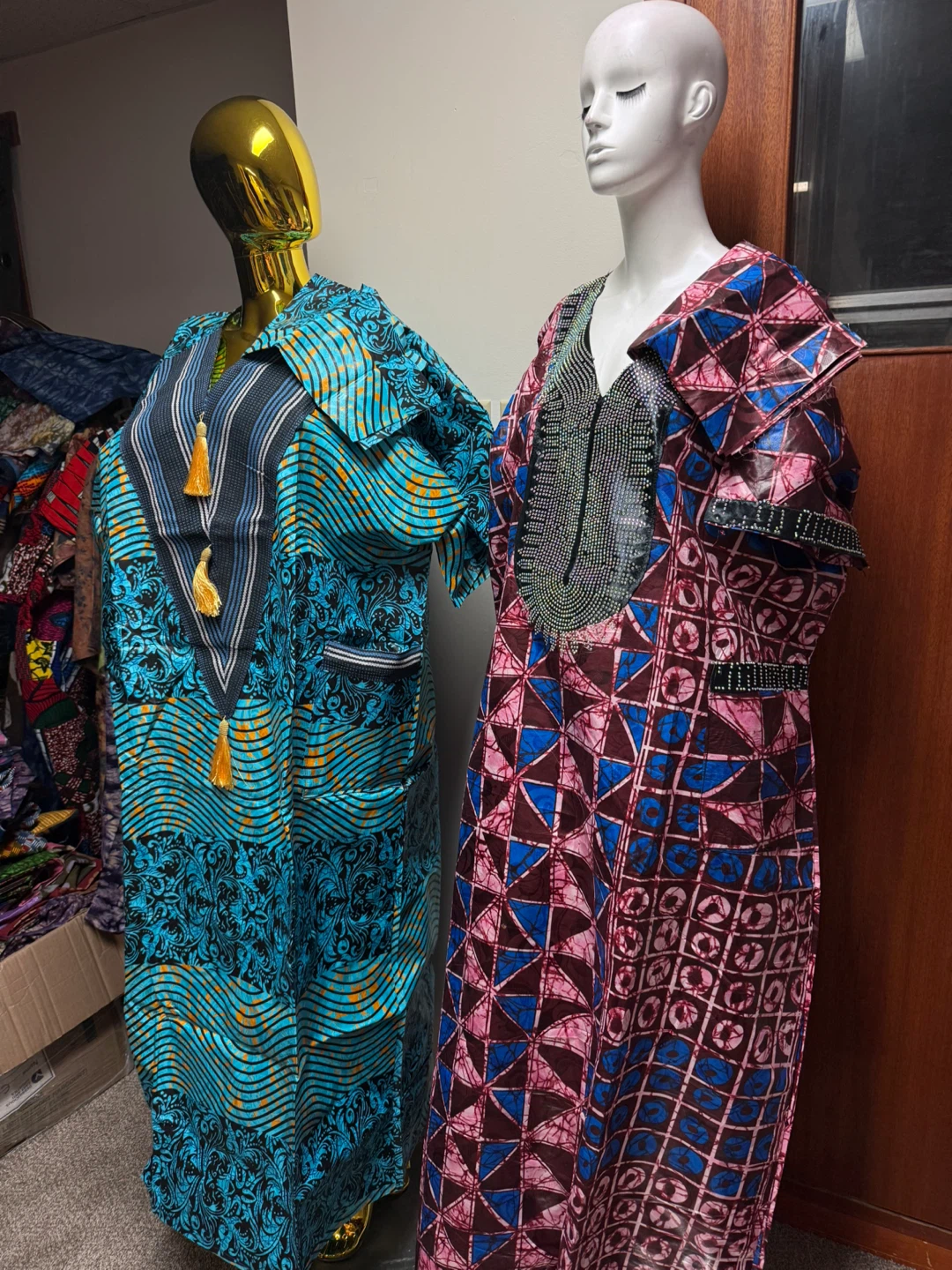 Batik Kaftan Maxi Dress - Various Prints - photo 3