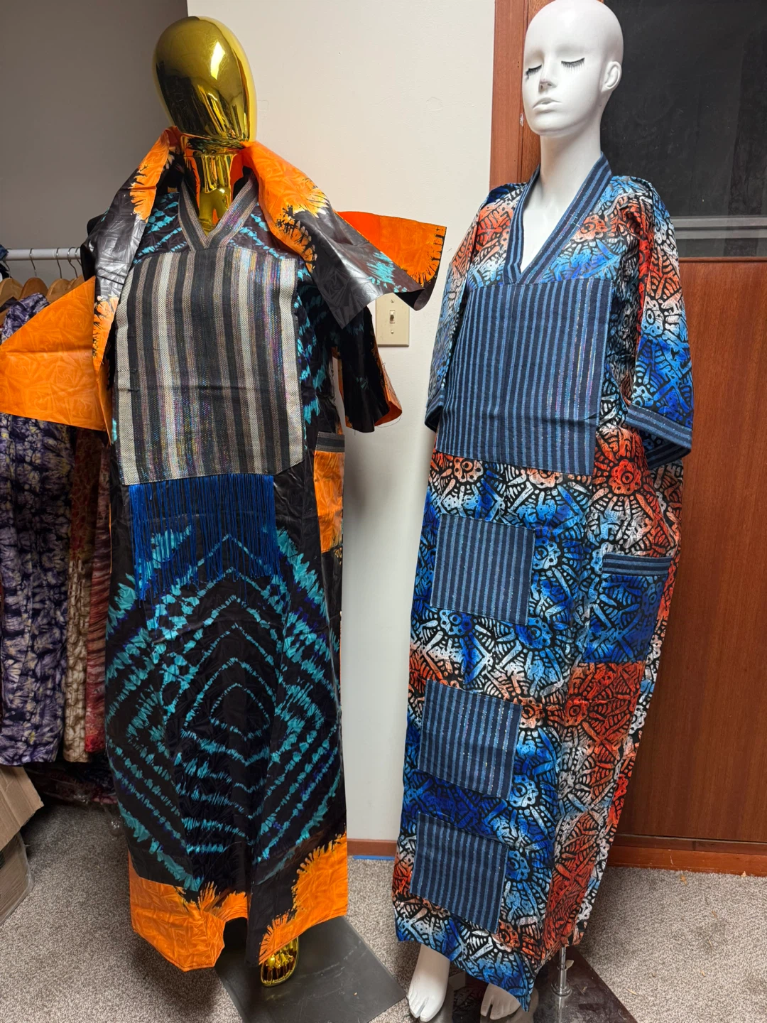 Batik Kaftan Maxi Dress - Various Prints