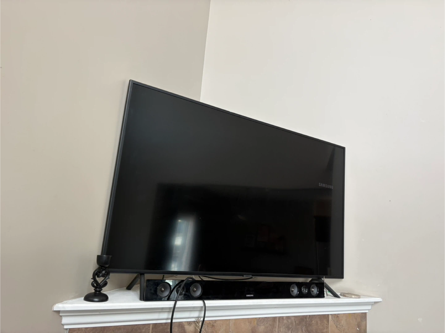 Samsung TV with Soundbar