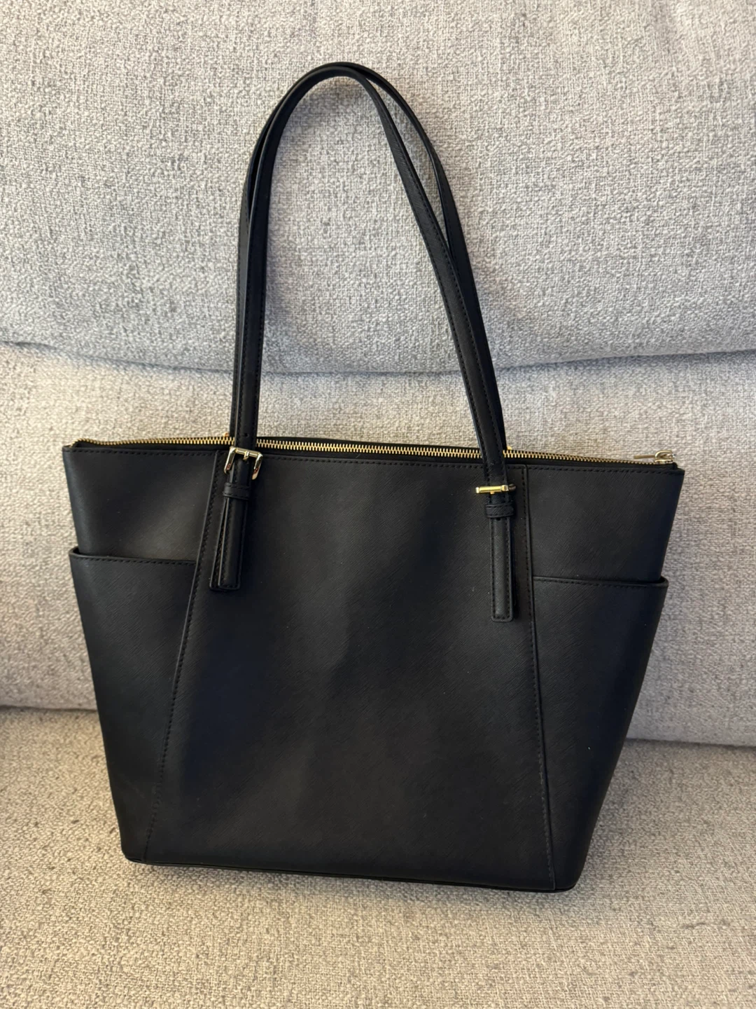 Michael Kors Black Leather Tote Bag - photo 2
