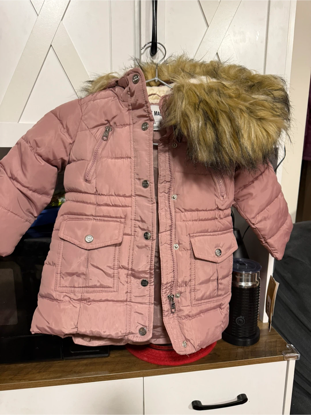 NEW size 2T Steve Madden Kids Pink Puffer