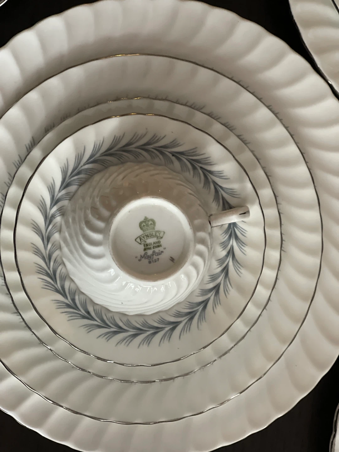 Aynsley “Mayfair”England Bone China 44pcs Dinners Set - photo 3