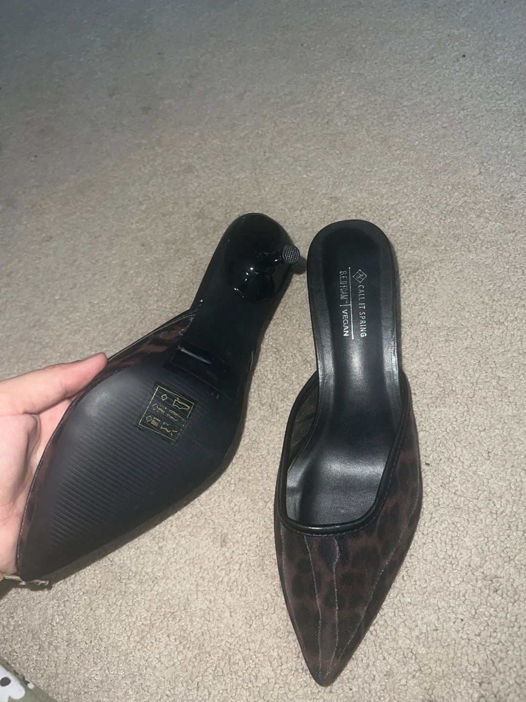 Call It Spring Leopard Print Mules