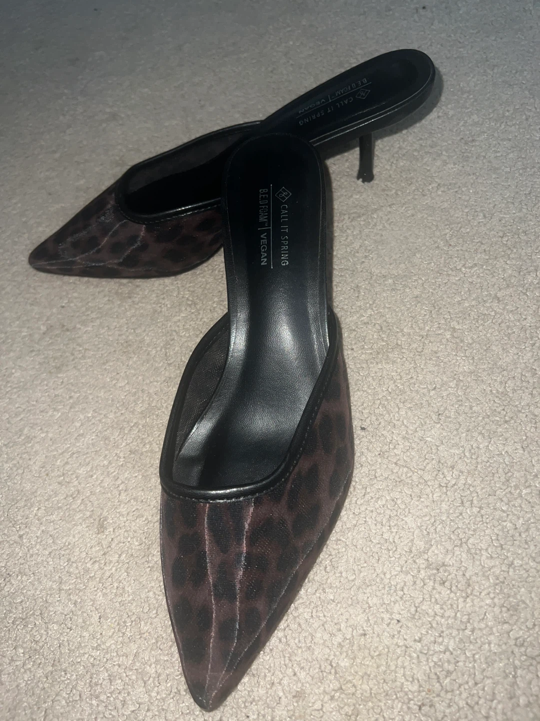 Call It Spring Leopard Print Mules - photo 2
