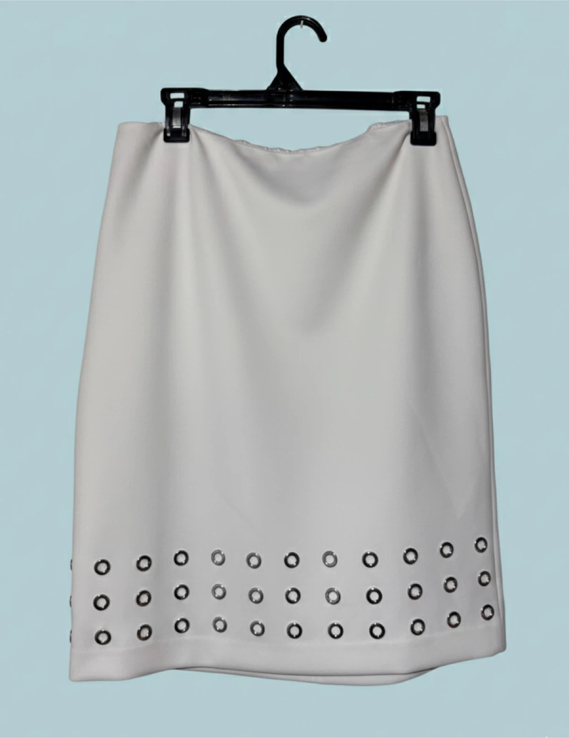 Calvin Klein White Pencil Skirt