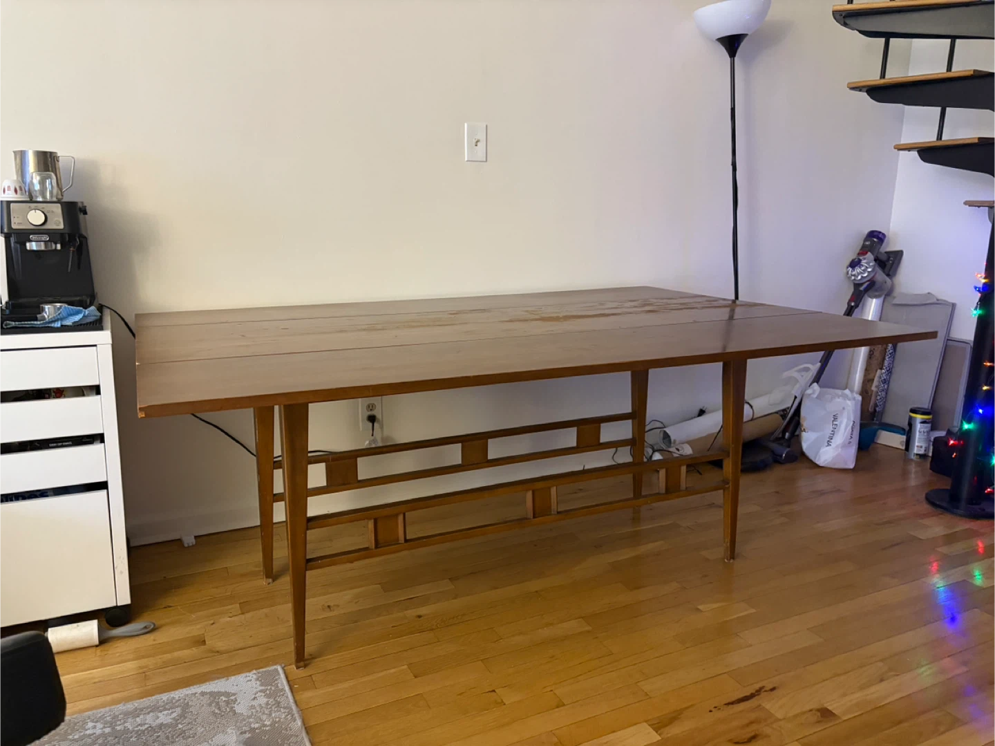 Wooden Drop Leaf Dining Table