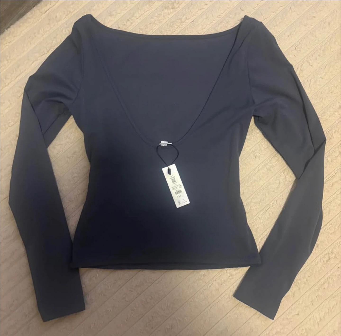New Garage Boatneck Top - L