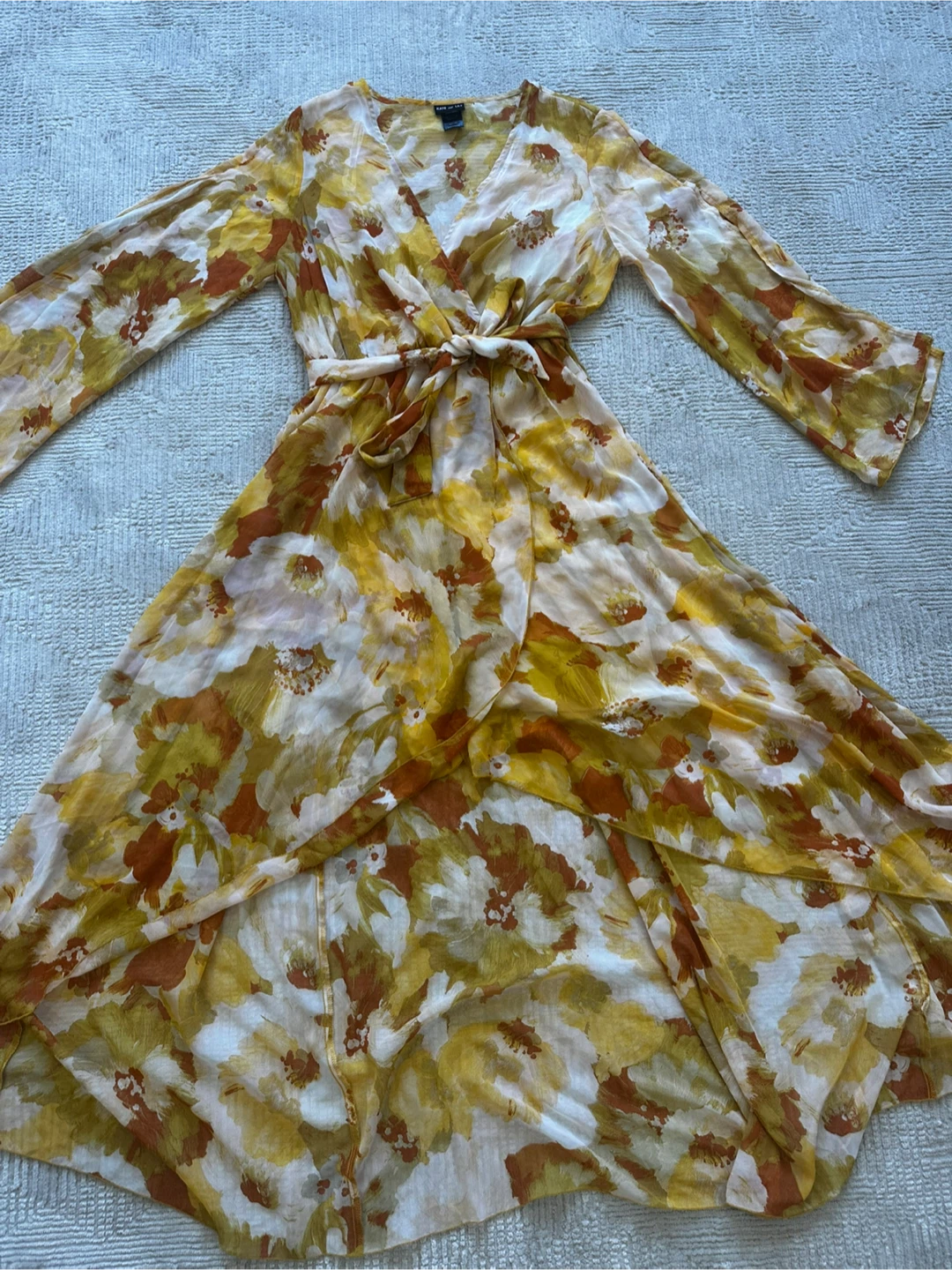 Kate and Lily Women's Floral Wrap Dress Size 6