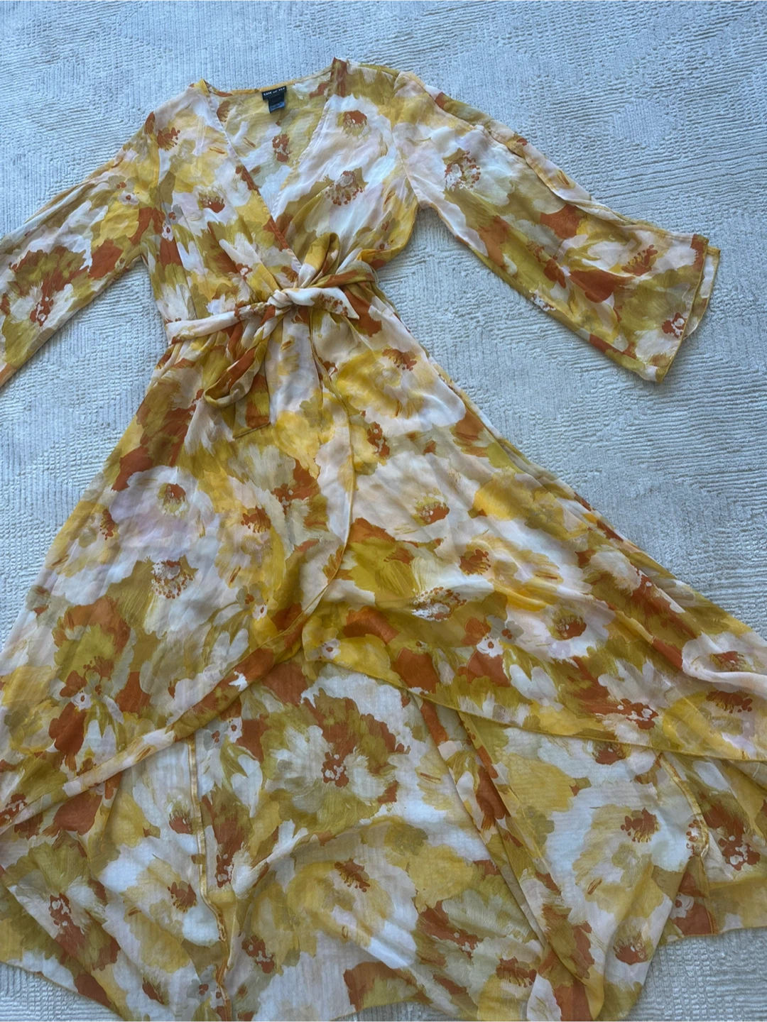 Kate and Lily Women's Floral Wrap Dress Size 6 - photo 2