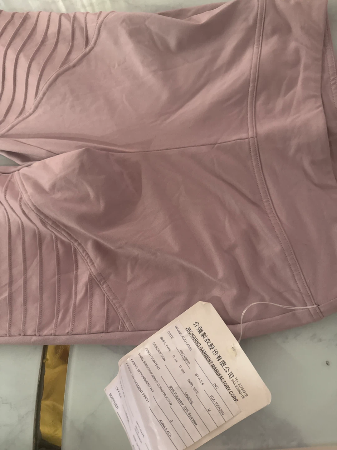 Pink Moto Leggings - Size M - photo 2