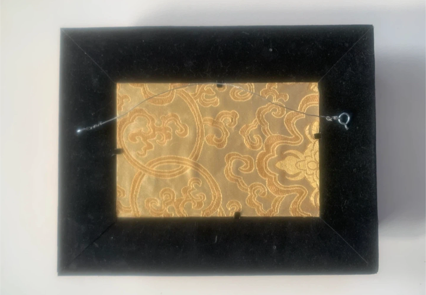 Vintage Style Gold Ornate Mini Mirror - photo 2