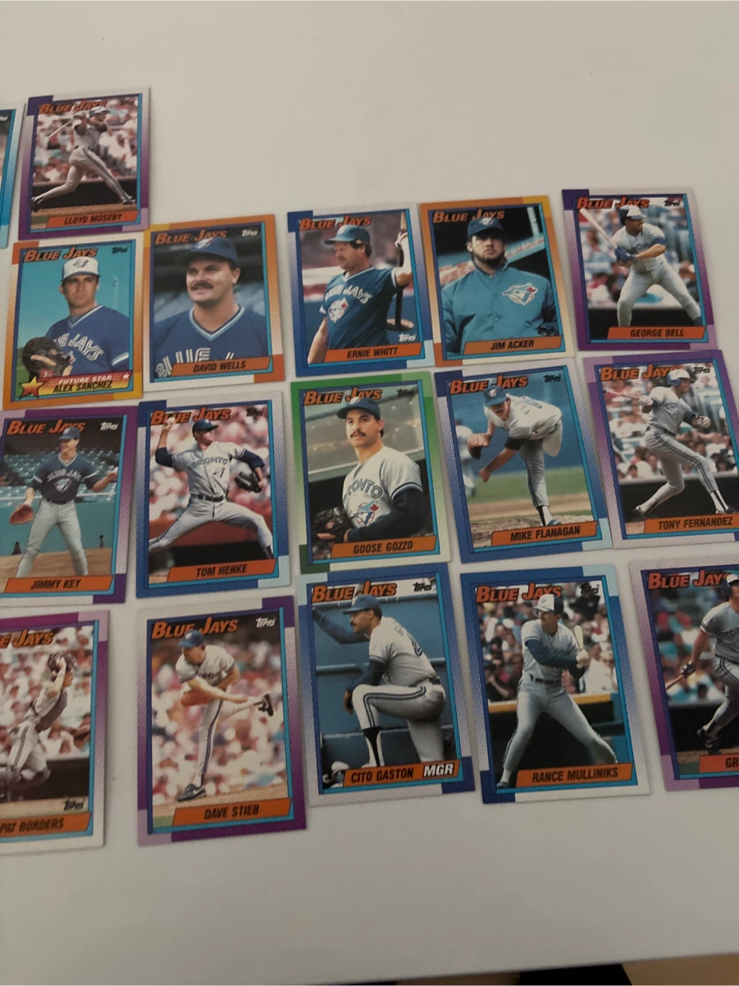 Collection of Toronto Blue Jays Baseball Cards - photo 2