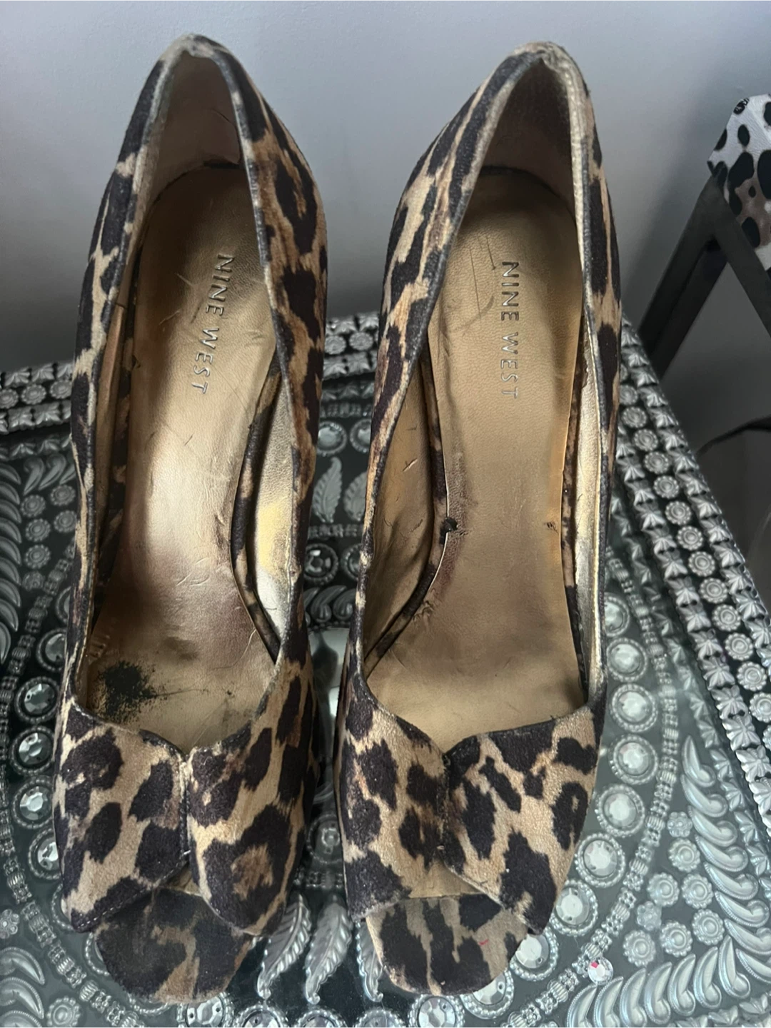 Leopard Heels