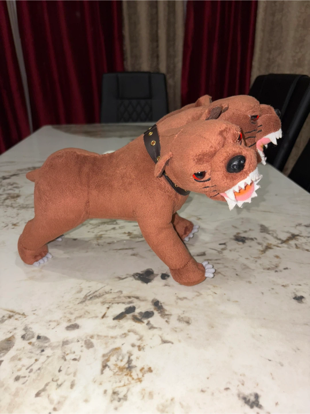Harry Potter Fluffy Three-Headed Dog Plush Toy - photo 2
