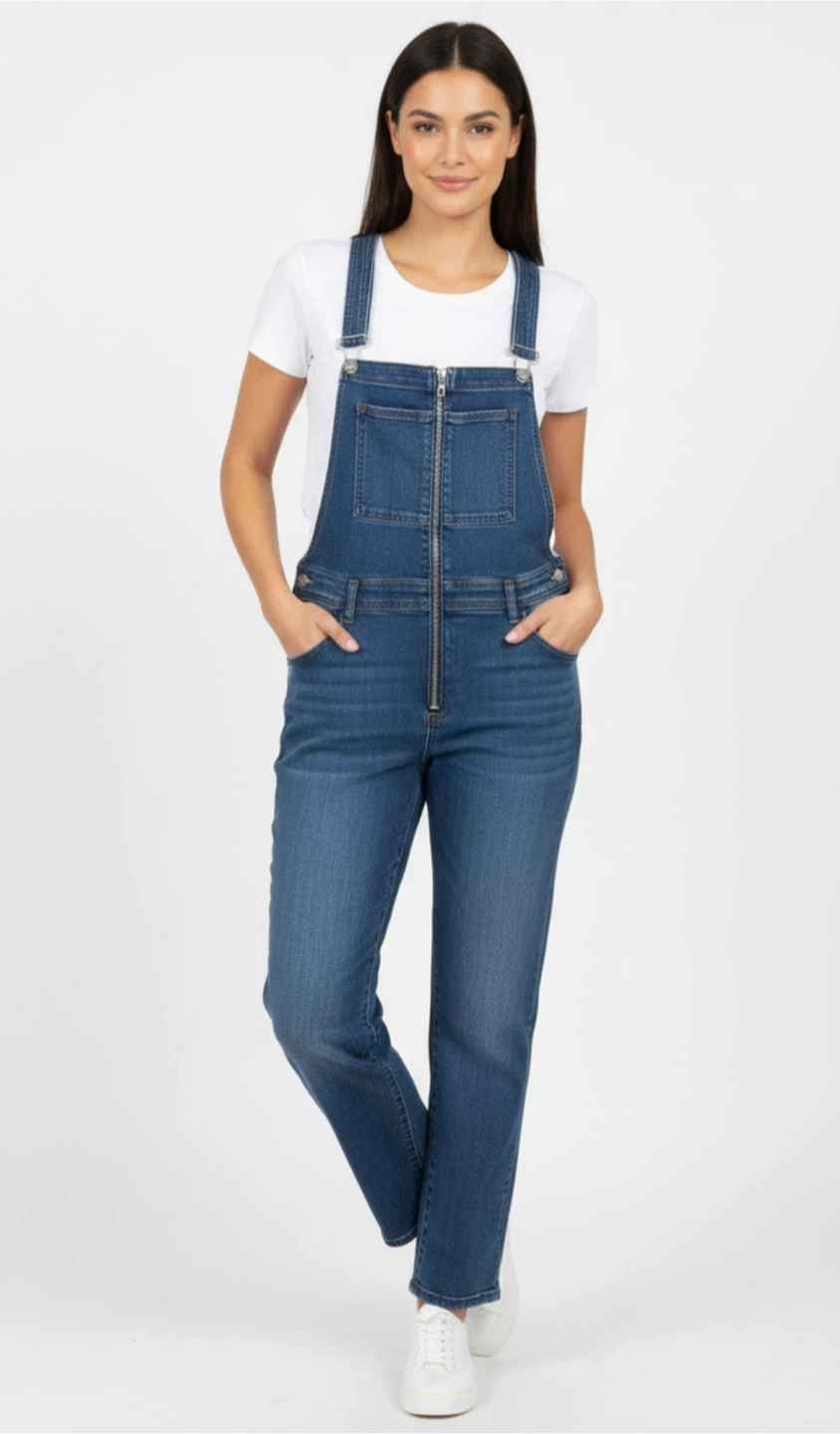 Women's Denim Overalls (size M/eur42/us10)
