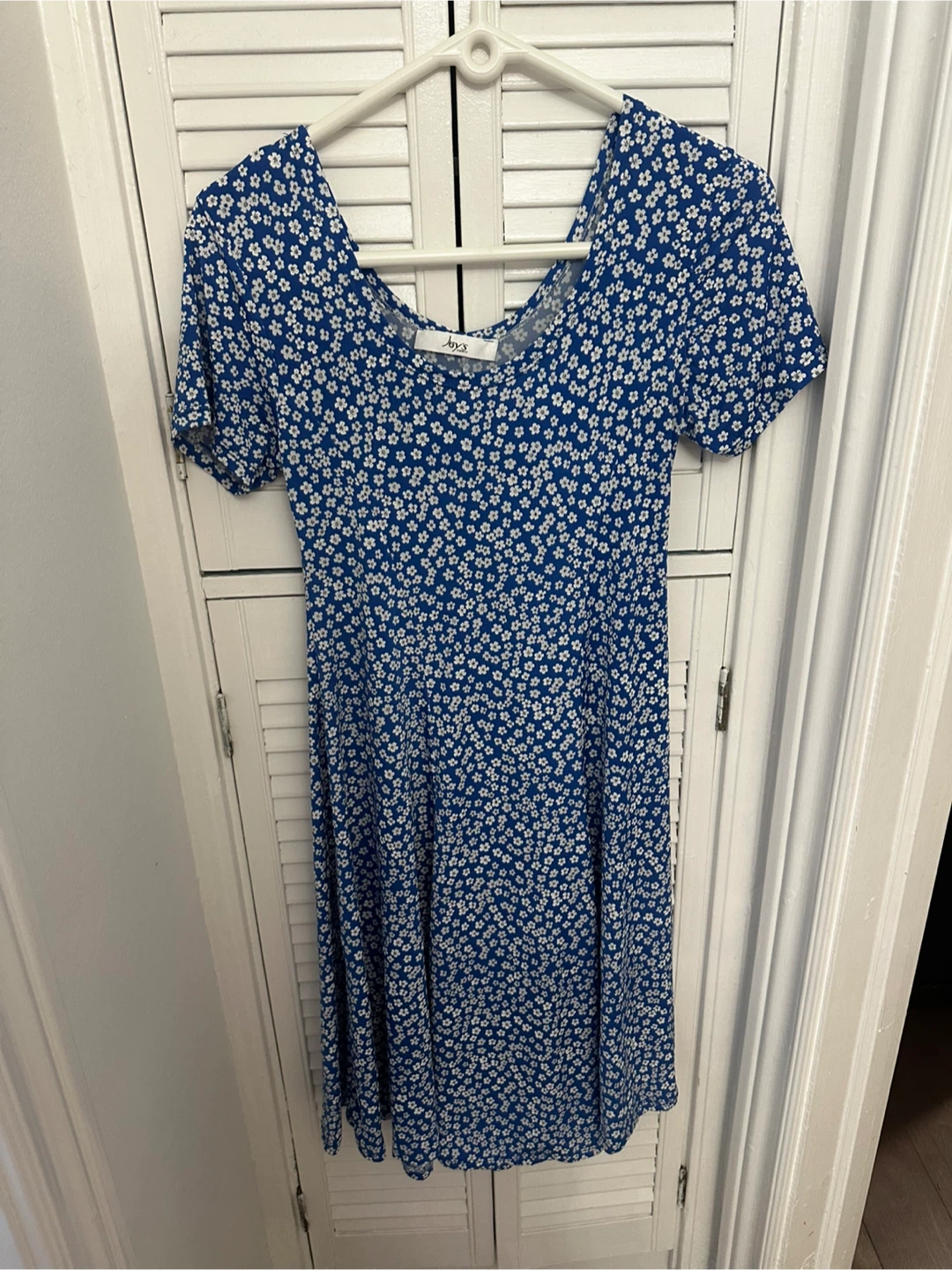 Blue Floral Dress