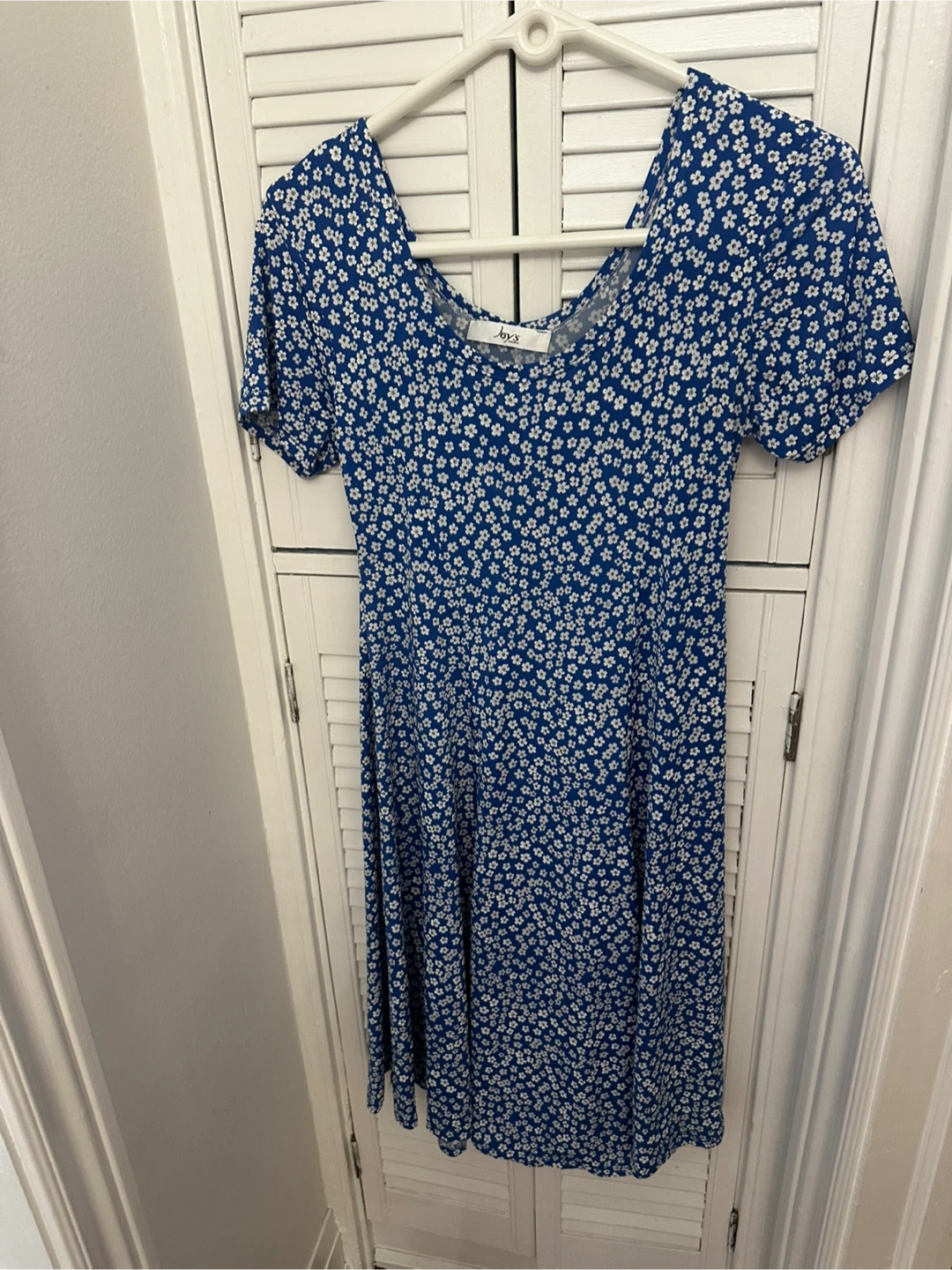 Blue Floral Dress - photo 2