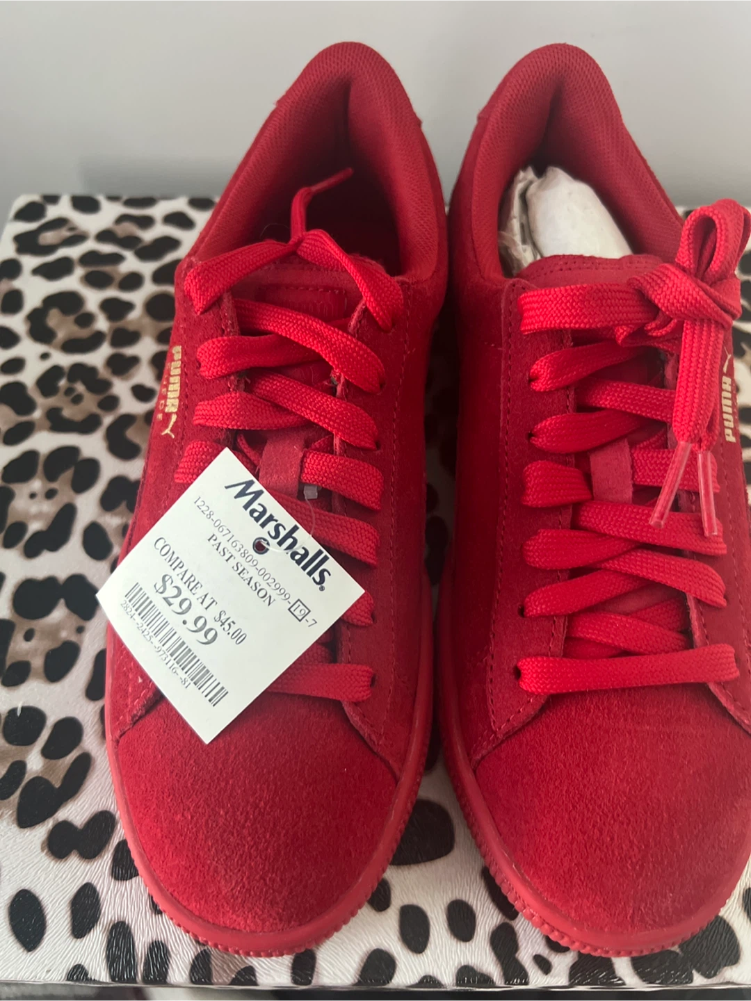 Red Puma Sneakers - photo 2