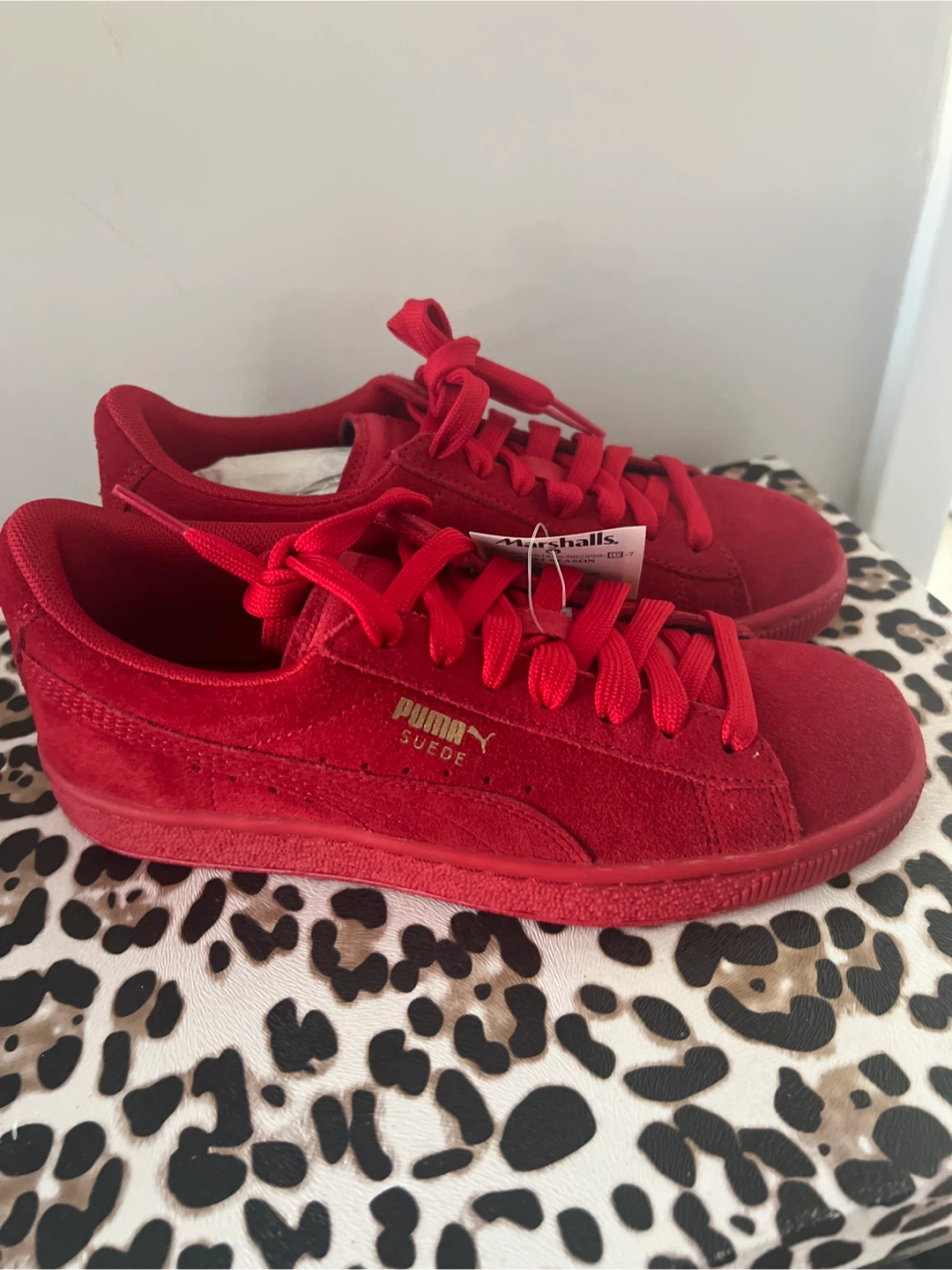 Red Puma Sneakers