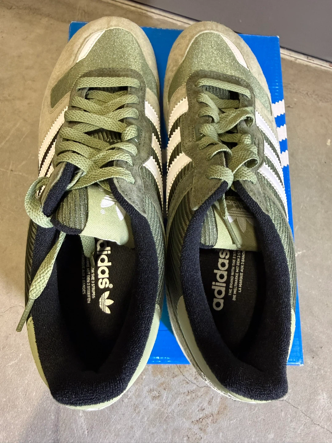 Adidas ZX 700 Sneakers - Green - Size 11 - photo 5
