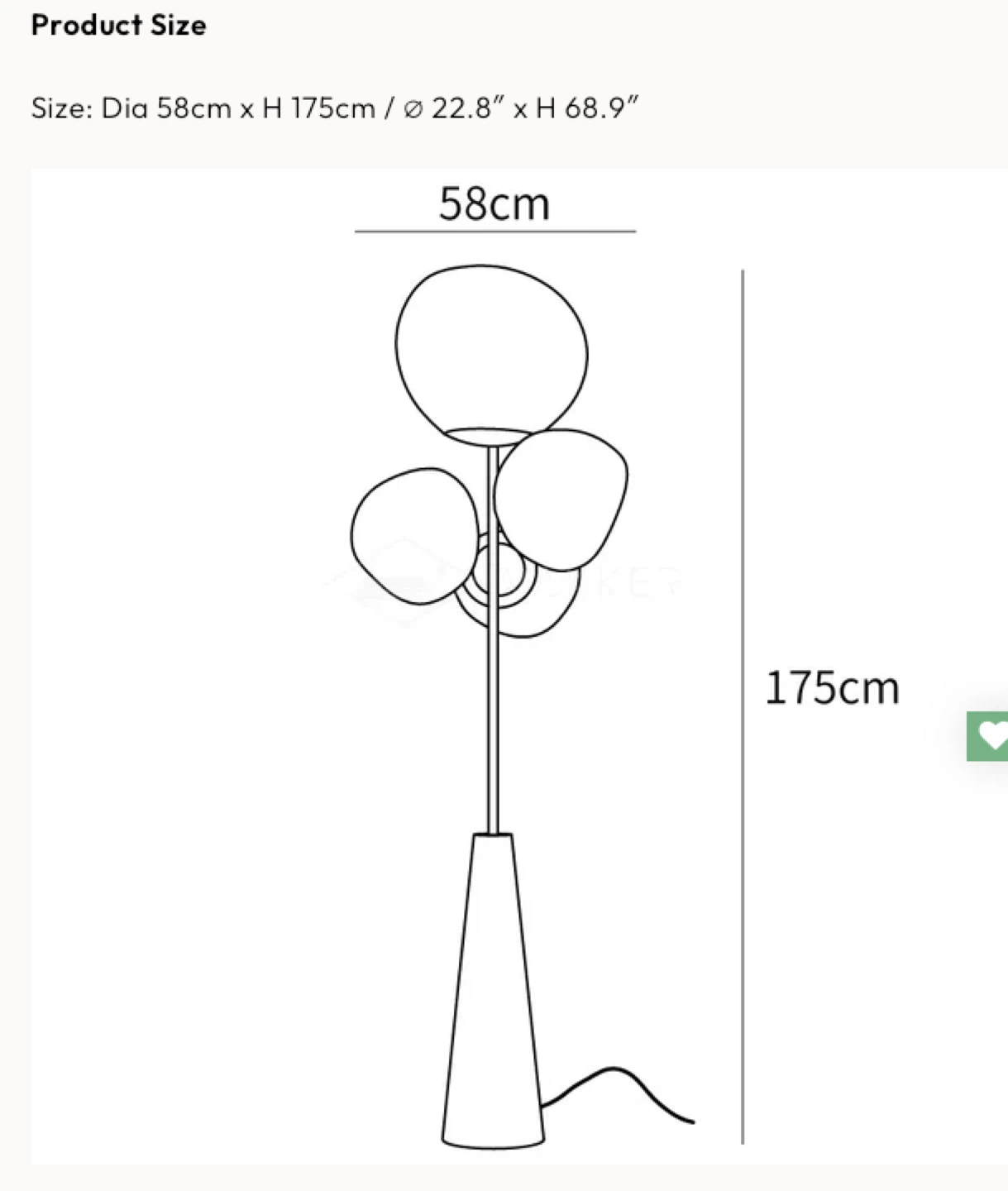 Lava Column Floor Lamp - photo 4