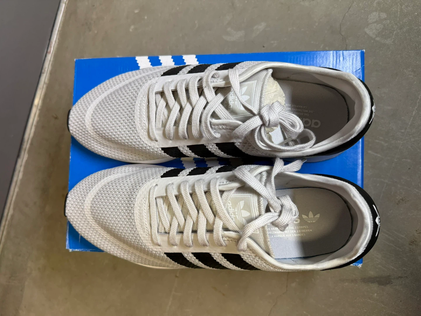 Adidas N-5923 Running Shoes - Grey/Black - Size 10.5 US - photo 3