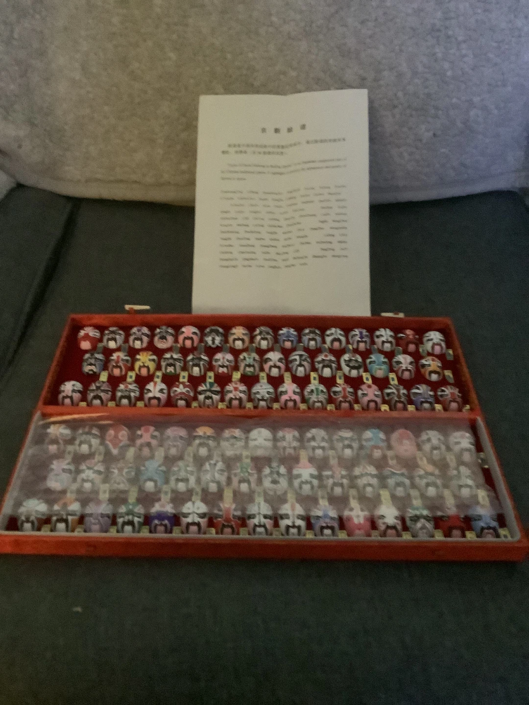 Collectible Chinese Facial Makeup miniature masks